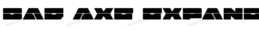Bad Axe Expanded Exp字体转换